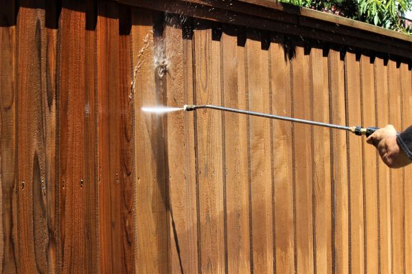 Fence Cleaning in San Marcos