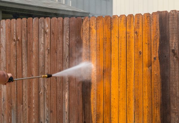 Fence Power Washing in San Marcos