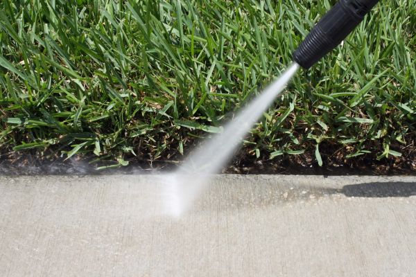 Sidewalk Cleaning in San Marcos