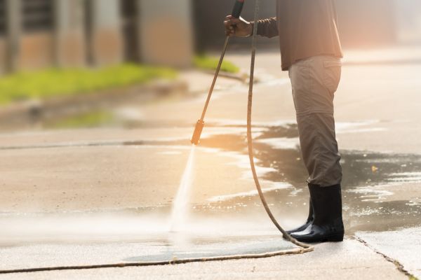 Residential Concrete Cleaning in San Marcos