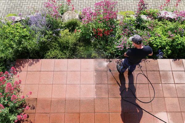 Patio Power Washing in San Marcos