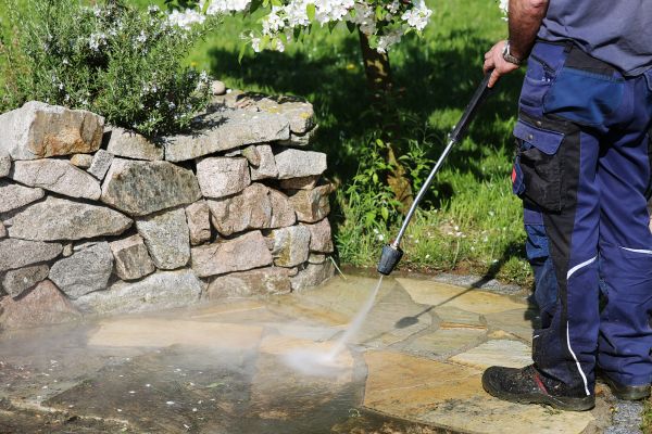Stone Pressure Washing