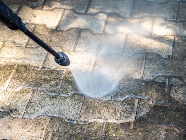 Paver Pressure Washing in San Marcos