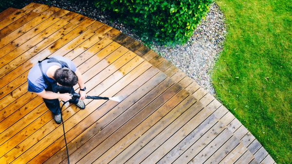 Deck Pressure Cleaning in San Marcos