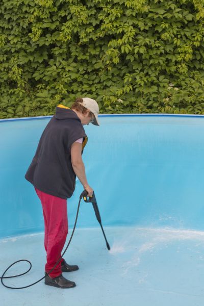 Pool Pressure Washing in San Marcos