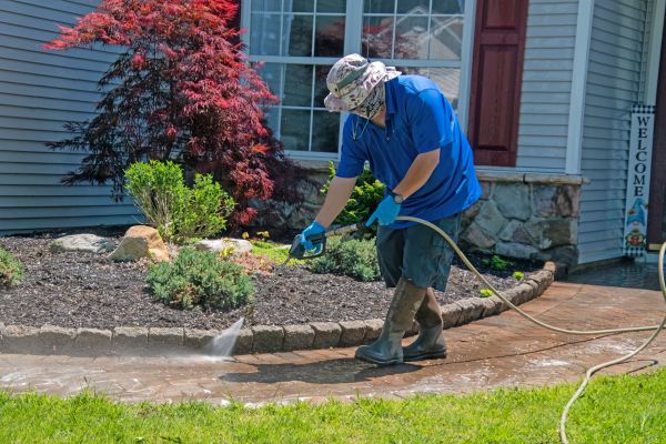 Cost of Brick Walkway Cleaning in San Marcos
