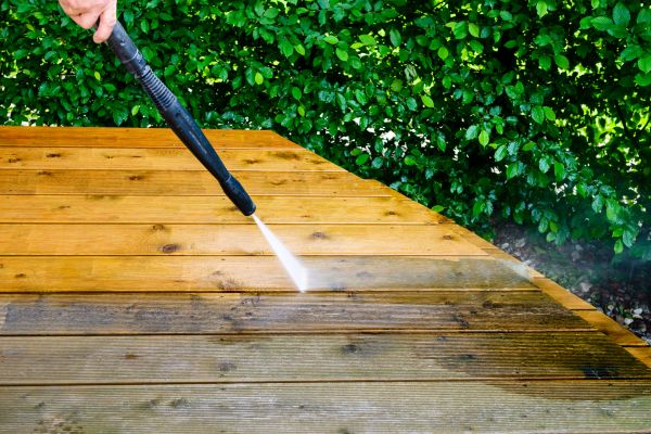 Deck Surface Cleaning