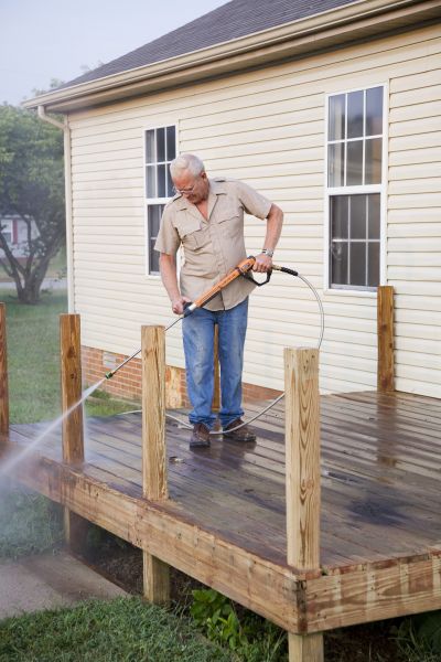 Cost of Deck Mold Cleaning in San Marcos
