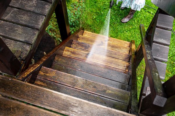 Wood Power Washing in San Marcos