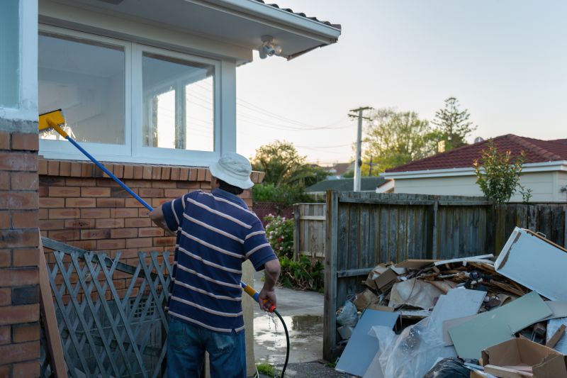 Wood House Exterior Cleaning